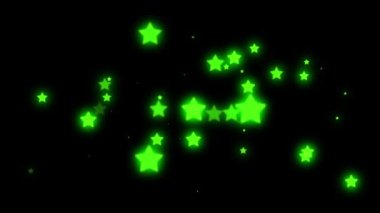 Parlayan neon siber animasyon grafikleri