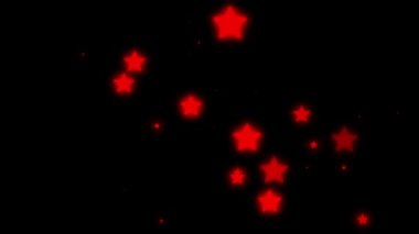 Parlayan neon siber animasyon grafikleri