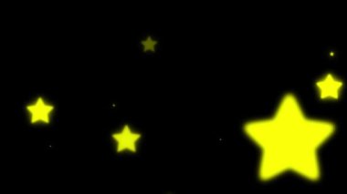 Parlayan neon siber animasyon grafikleri