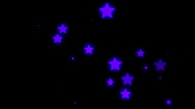 Parlayan neon siber animasyon grafikleri