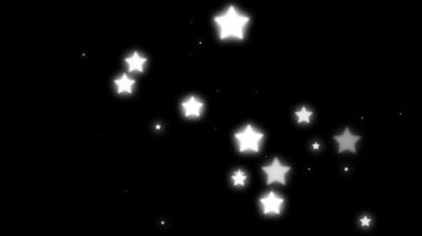 Parlayan neon siber animasyon grafikleri