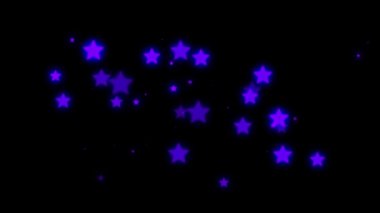 Parlayan neon siber animasyon grafikleri