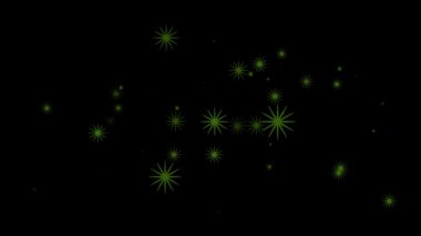 Parlayan neon siber animasyon grafikleri