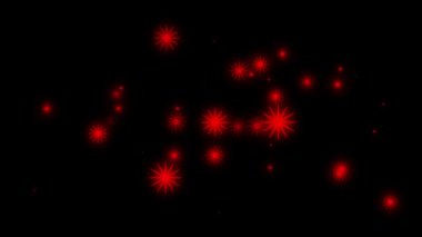 Parlayan neon siber animasyon grafikleri