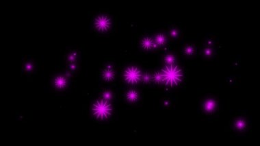 Parlayan neon siber animasyon grafikleri