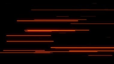 Parlayan neon siber animasyon grafikleri