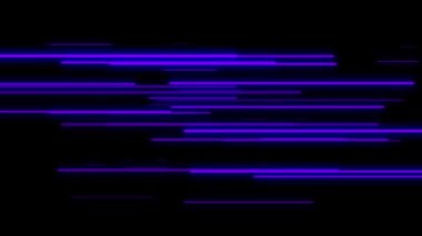 Parlayan neon siber animasyon grafikleri