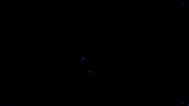 Parçacık dağılım döngüsü canlandırma grafikleri