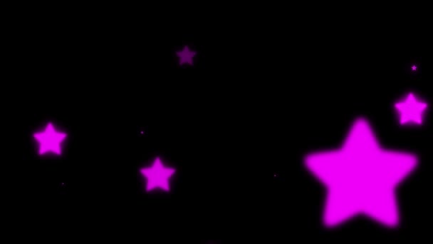 Flashing Neon Cyber Animation Motion Graphics — Stockvideo
