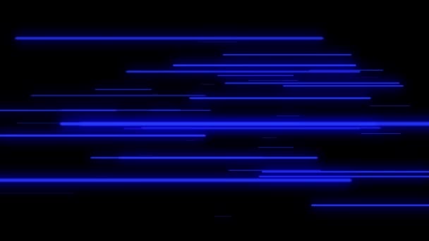 Flashing Neon Cyber Animation Motion Graphics — Stock video