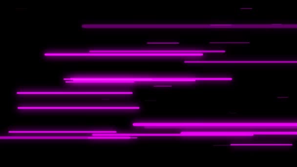 Flashing Neon Cyber Animation Motion Graphics — Vídeo de Stock