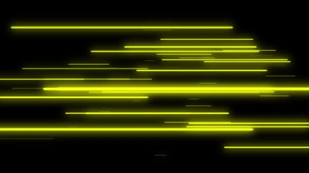 Flashing Neon Cyber Animation Motion Graphics — Vídeo de Stock