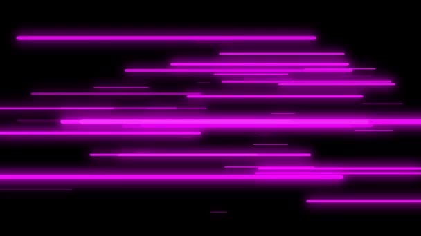 闪烁的霓虹灯网络动画动作图形 — 图库视频影像