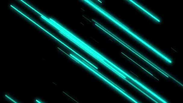 Flashing Neon Cyber Animation Motion Graphics — Stockvideo