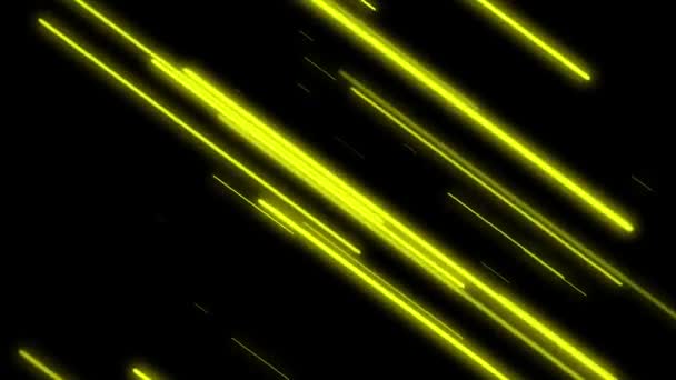 Flashing Neon Cyber Animation Motion Graphics — Video Stock