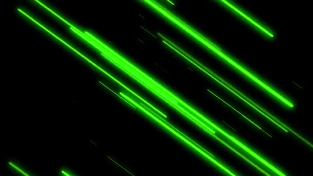 Blinkande Neon Cyber Animation Rörelse Grafik — Stockvideo