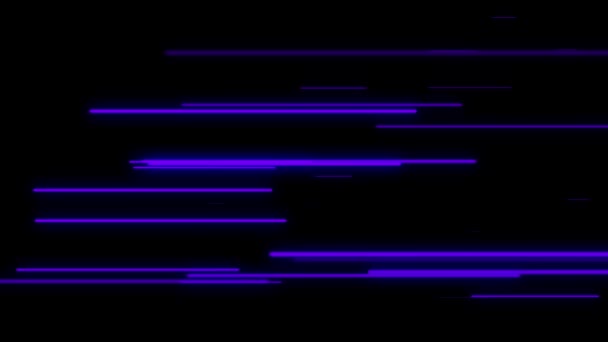 Flashing Néon Cyber Animation Motion Graphiques — Video