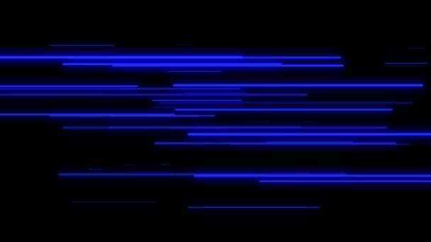 Piscando Neon Animação Cibernética Movimento Gráficos — Vídeo de Stock