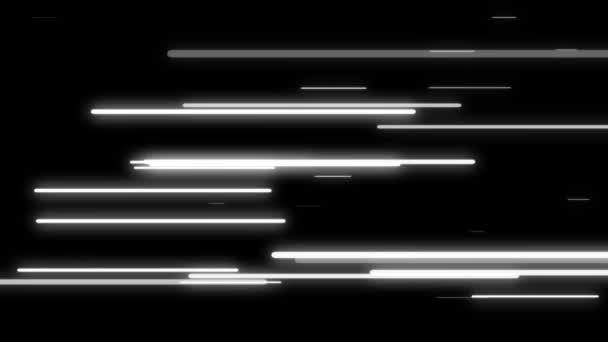 Блимає Неонова Графіка Руху Кібер Анімації — стокове відео