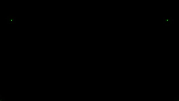 Графіка Руху Дифузійної Петлі Розсіювання Частинок — стокове відео