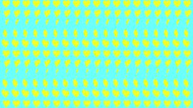 Kalp şekli dalga animasyon grafikleri