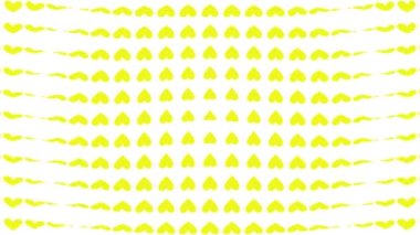 Kalp şekli dalga animasyon grafikleri