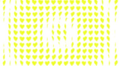 Kalp şekli dalga animasyon grafikleri