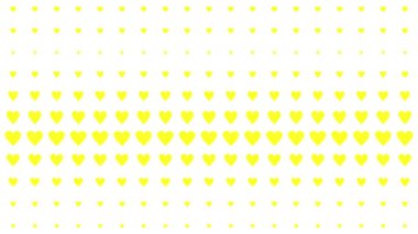 Kalp şekli dalga animasyon grafikleri