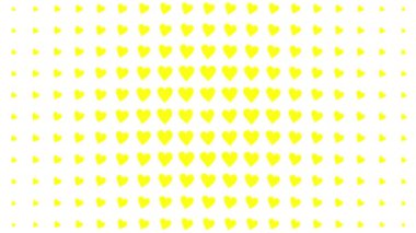 Kalp şekli dalga animasyon grafikleri