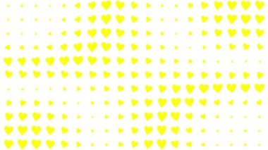 Kalp şekli dalga animasyon grafikleri