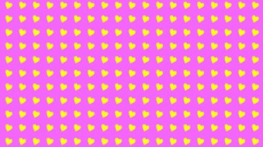 Kalp şekli dalga animasyon grafikleri