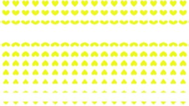 Kalp şekli dalga animasyon grafikleri