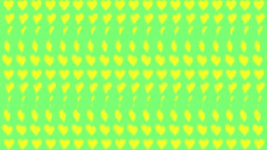 Kalp şekli dalga animasyon grafikleri