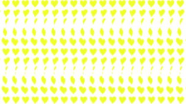 Kalp şekli dalga animasyon grafikleri