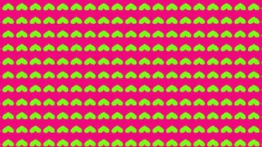 Kalp şekli dalga animasyon grafikleri