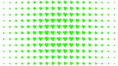 Kalp şekli dalga animasyon grafikleri