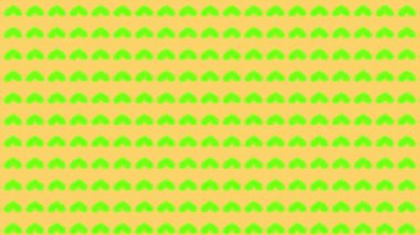 Kalp şekli dalga animasyon grafikleri