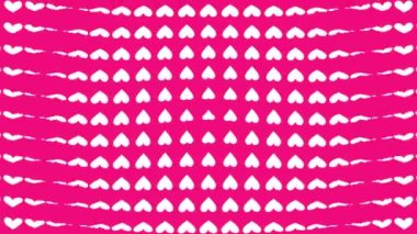 Kalp şekli dalga animasyon grafikleri