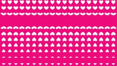 Kalp şekli dalga animasyon grafikleri