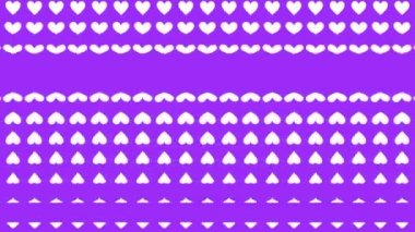 Kalp şekli dalga animasyon grafikleri