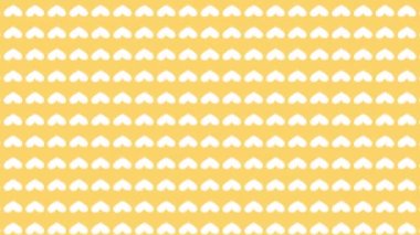 Kalp şekli dalga animasyon grafikleri