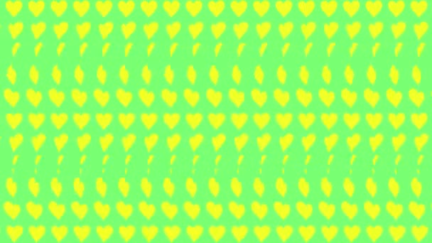 Szív alakú Mozgó hullám animáció mozgás grafika