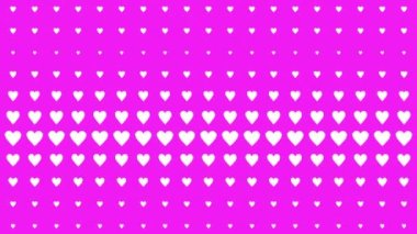 Kalp şekli dalga animasyon grafikleri