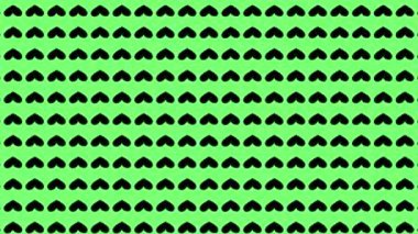 Kalp şekli dalga animasyon grafikleri