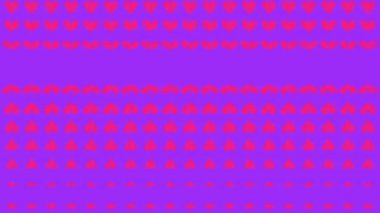 Kalp şekli dalga animasyon grafikleri