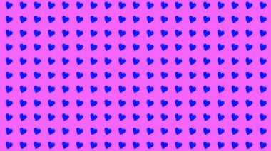 Kalp şekli dalga animasyon grafikleri