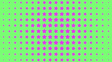 Yıldız şekli dalga hareketli animasyon grafikleri