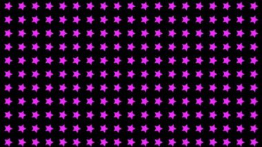 Yıldız şekli dalga hareketli animasyon grafikleri