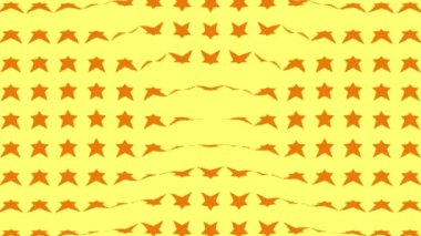 Yıldız şekli dalga hareketli animasyon grafikleri