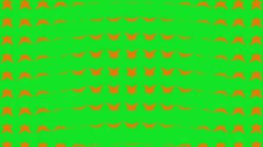 Yıldız şekli dalga hareketli animasyon grafikleri